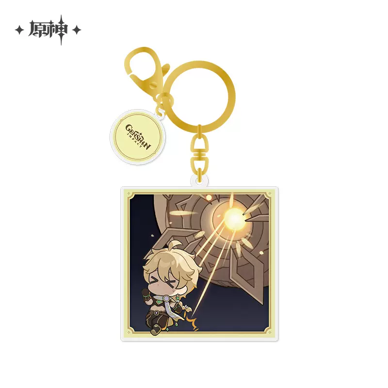 Genshin Impact - 2023 Genshin Impact Art Exhibition Series Cute Acrylic Keychain miHoyo - Image 2