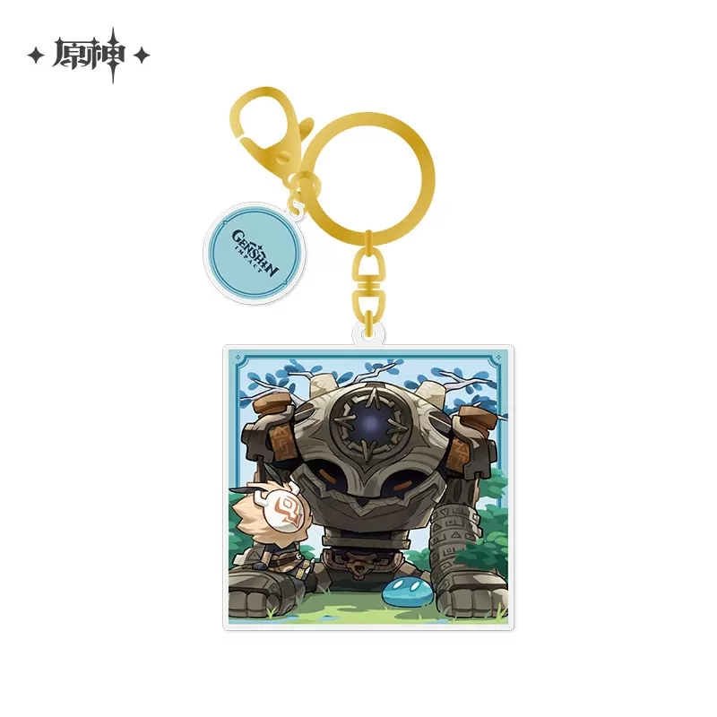 Genshin Impact - 2023 Genshin Impact Art Exhibition Series Cute Acrylic Keychain miHoyo - Image 3