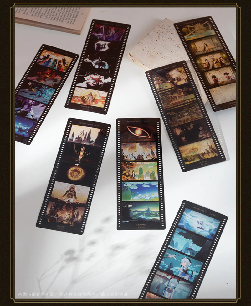 Genshin Impact - Earthly Glimpses Series Film Strip Style Bookmark Set miHoYo - Image 10