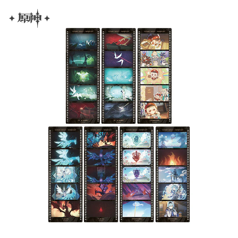 Genshin Impact - Earthly Glimpses Series Film Strip Style Bookmark Set miHoYo - Image 4