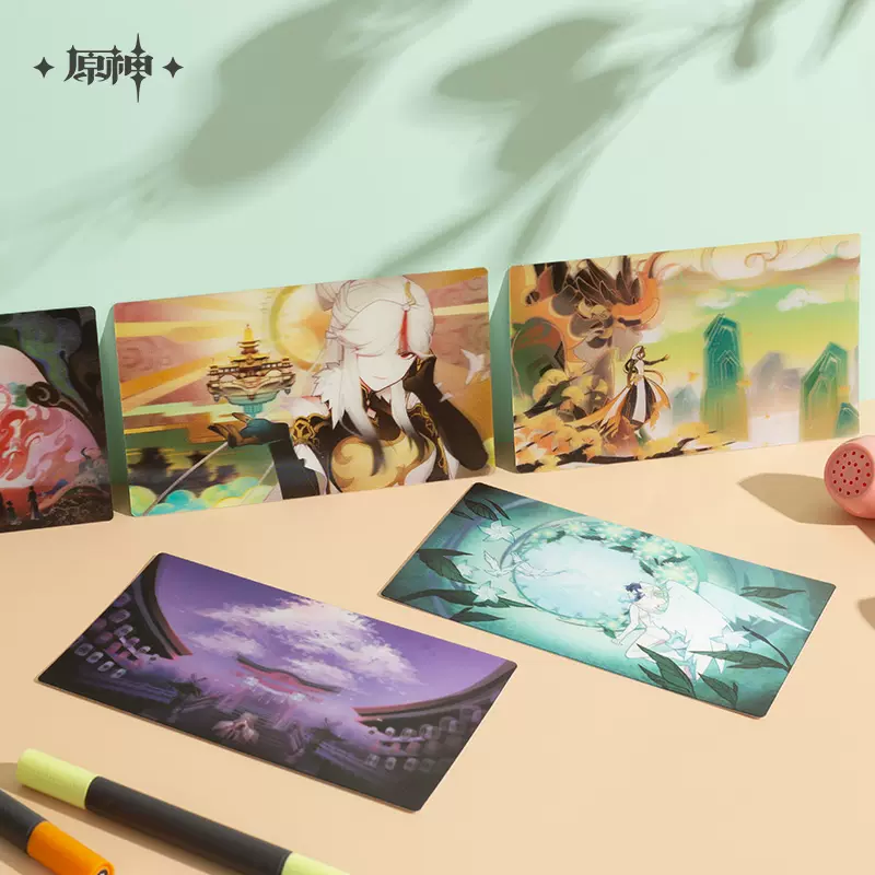 Genshin Impact - Earthly Glimpses Series Postcard Set miHoYo - Image 3