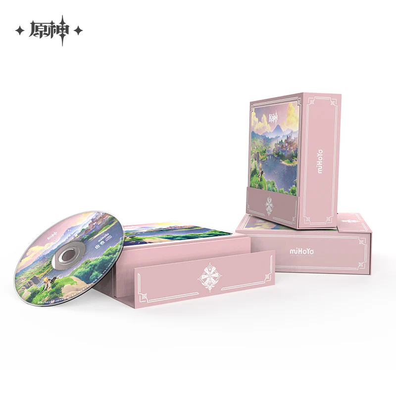 Genshin Impact - Mondstadt City of Winds and Idylls Original Soundtrack CD Gift Box miHoYo - Image 4
