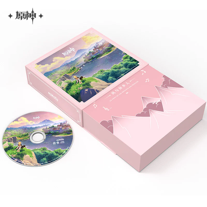 Genshin Impact - Mondstadt City of Winds and Idylls Original Soundtrack CD Gift Box miHoYo - Image 5