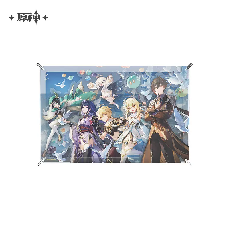 Genshin Impact - Genshin Impact Anniversary Multi-layer Acrylic Block Display miHoYo - Image 2