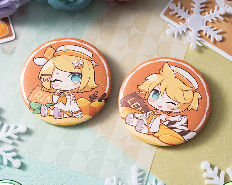 Hatsune Miku - Fruit Cake Metal Badge Moeyu - Image 4