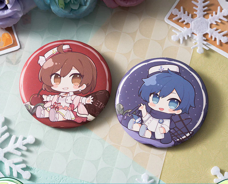 Hatsune Miku - Fruit Cake Metal Badge Moeyu - Image 5