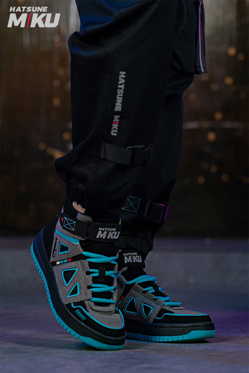 Hatsune Miku - Hatsune Miku 2023 Cyber Style Rider Series Sneakers Moeyu - Image 10