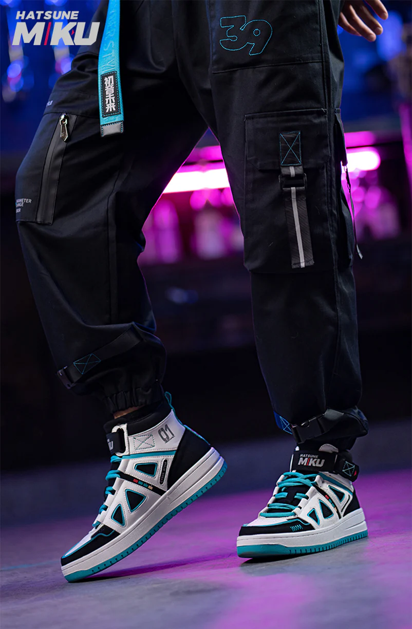 Hatsune Miku - Hatsune Miku 2023 Cyber Style Rider Series Sneakers Moeyu - Image 7