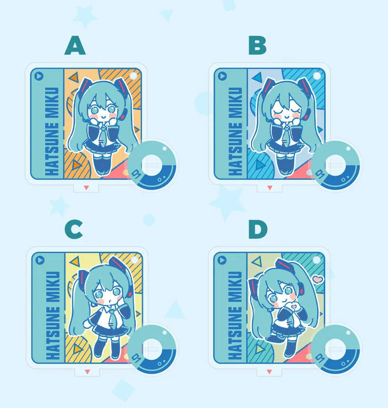 Hatsune Miku - Hatsune Miku CD Acrylic Stand Keychain Moeyu - Image 3