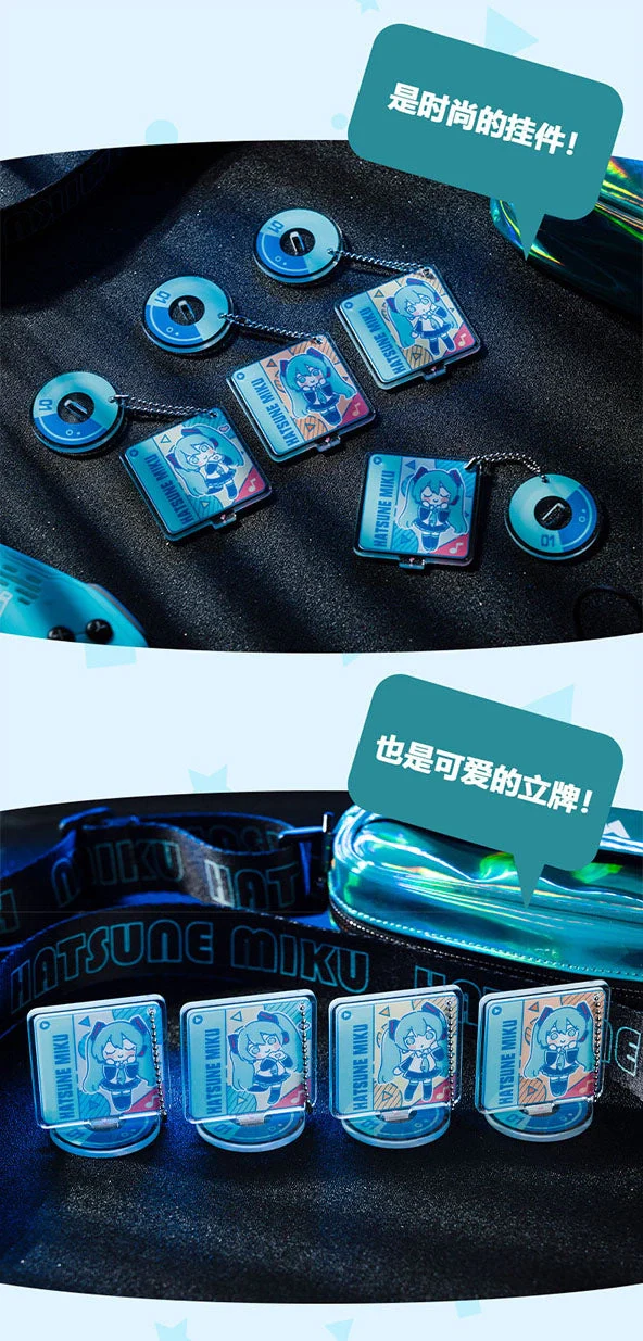Hatsune Miku - Hatsune Miku CD Acrylic Stand Keychain Moeyu - Image 5