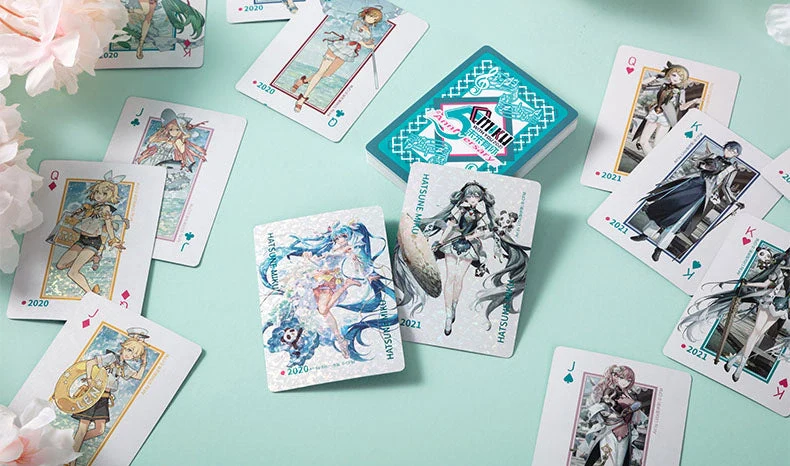 Hatsune Miku - Hatsune Miku Five Years Anniversary Poker Card Moeyu - Image 4