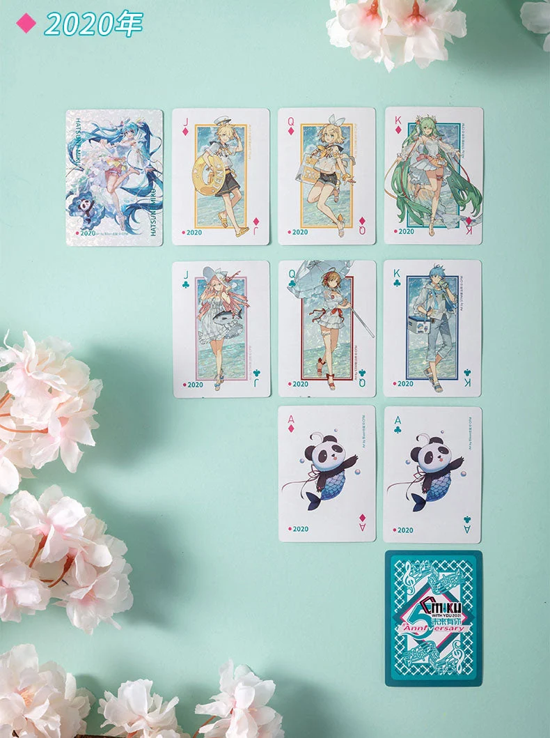 Hatsune Miku - Hatsune Miku Five Years Anniversary Poker Card Moeyu - Image 7