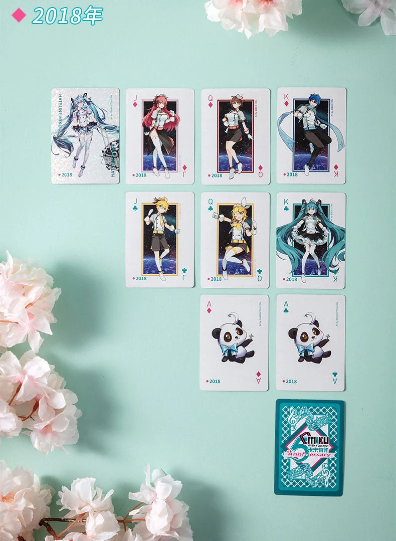 Hatsune Miku - Hatsune Miku Five Years Anniversary Poker Card Moeyu - Image 9