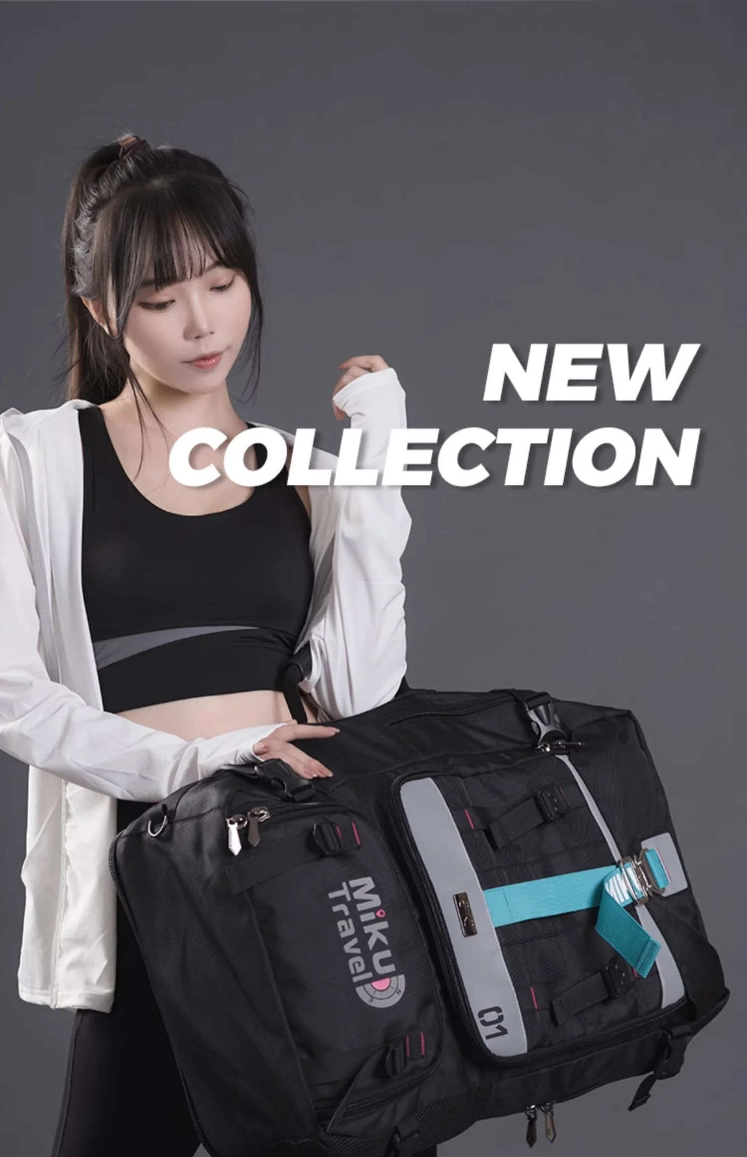 Hatsune Miku - Hatsune Miku Mikutravel Series Outdoor Hiking Backpack Moeyu - Image 9