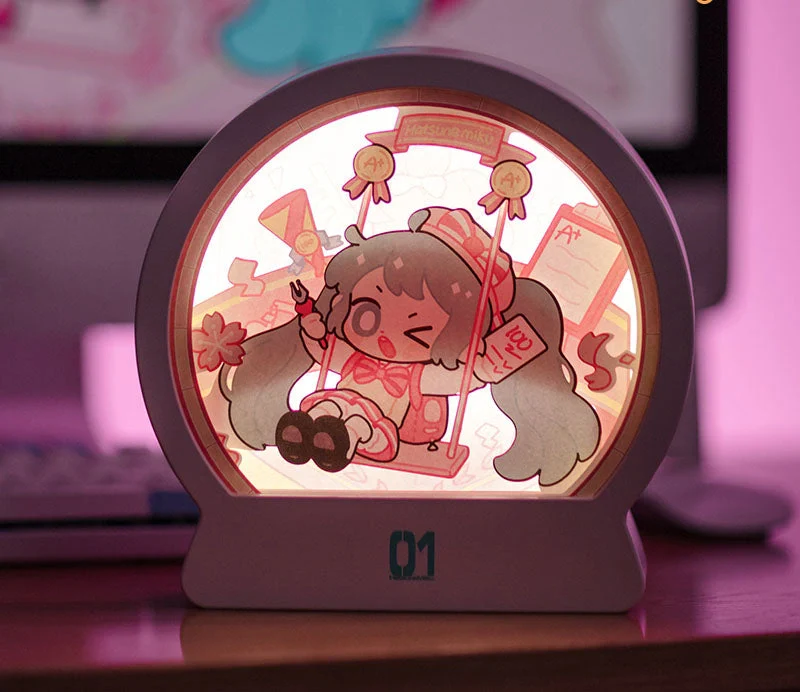 Hatsune Miku - Hatsune Miku Paper Night Lamp Moeyu - Image 4