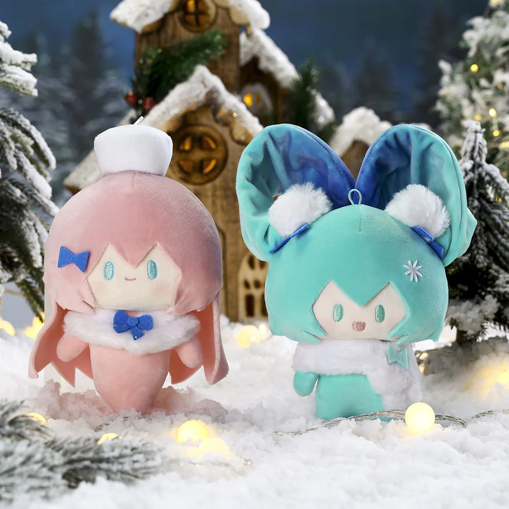 Hatsune Miku - Hatsune Miku Starry Snowy Night Of Wishes Plushie BEMOE - Image 3