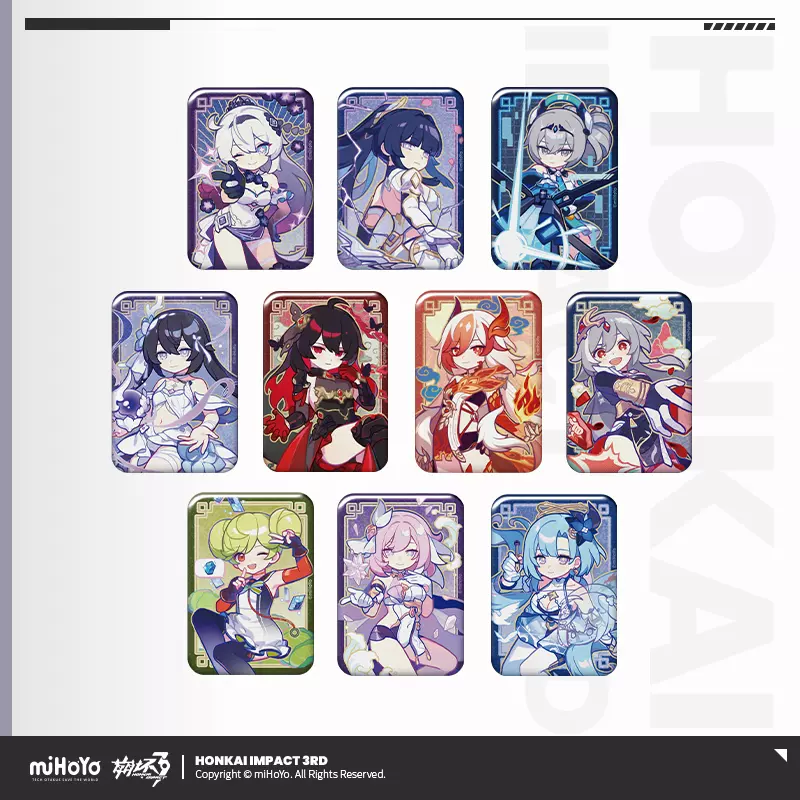 Honkai Impact 3rd - Fortune Life Series Chibi Badge miHoYo