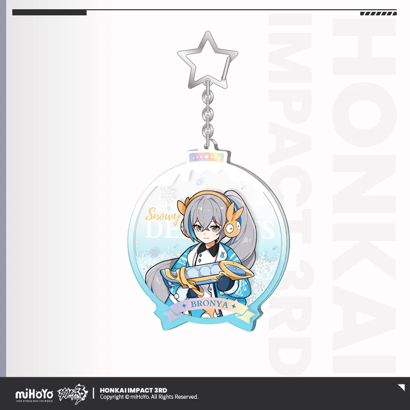 Honkai Impact 3rd - Winter Series Acrylic Quicksand Keychain miHoYo - Image 5