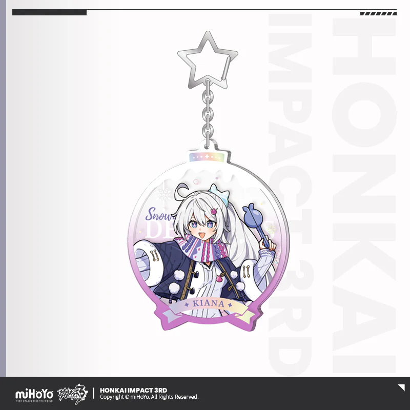 Honkai Impact 3rd - Winter Series Acrylic Quicksand Keychain miHoYo - Image 7