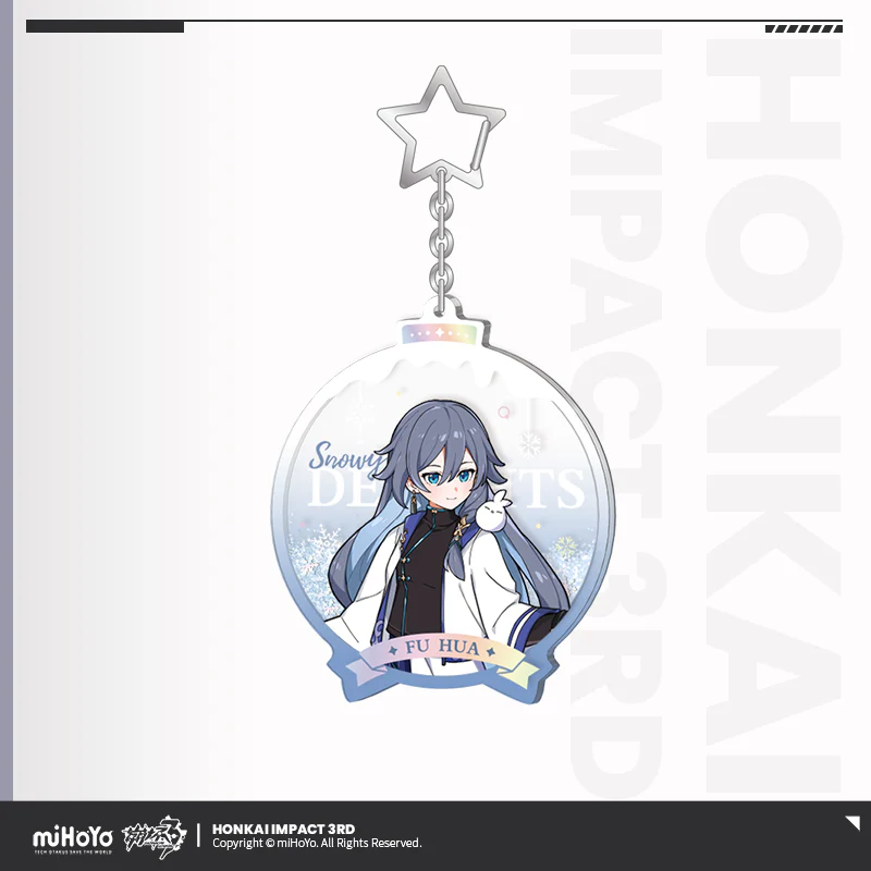 Honkai Impact 3rd - Winter Series Acrylic Quicksand Keychain miHoYo - Image 9