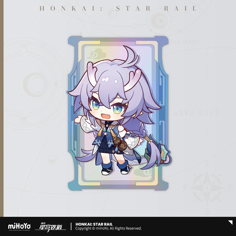 Honkai: Star Rail - Express Travel Notes Laser Collectible Card miHoYo - Image 2