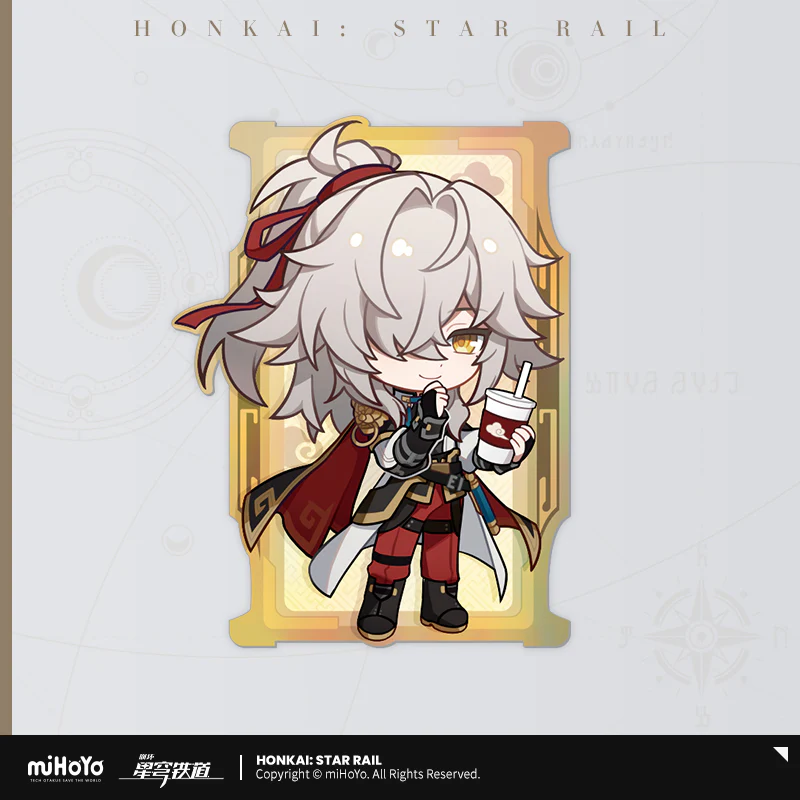 Honkai: Star Rail - Express Travel Notes Laser Collectible Card miHoYo - Image 3