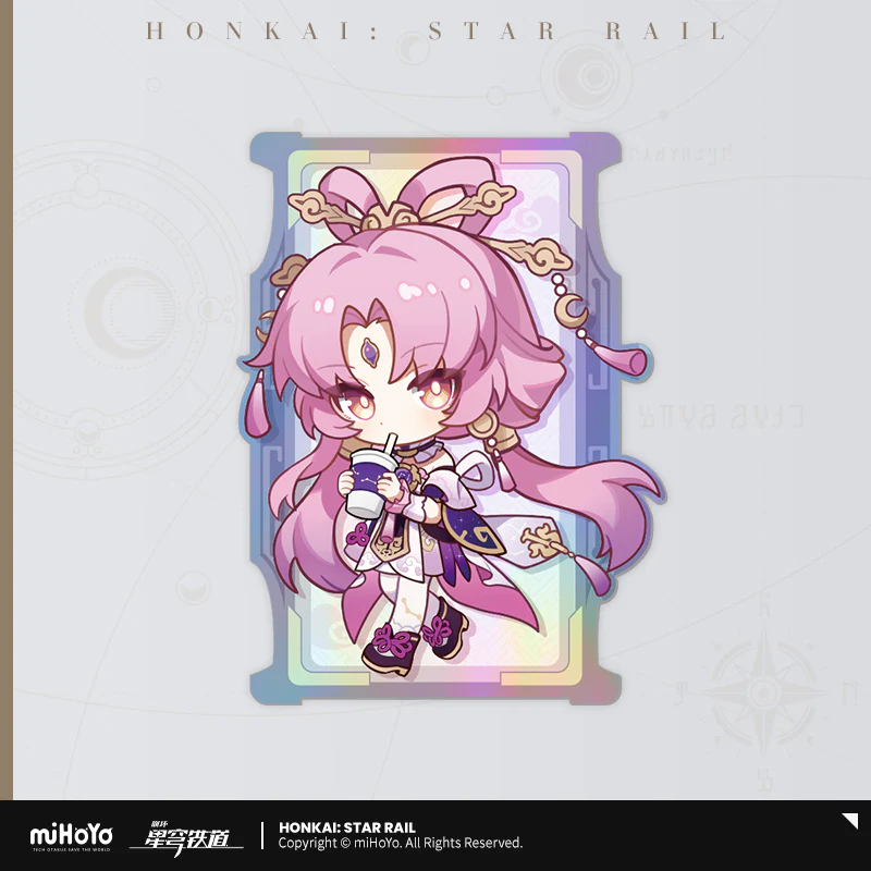 Honkai: Star Rail - Express Travel Notes Laser Collectible Card miHoYo - Image 5