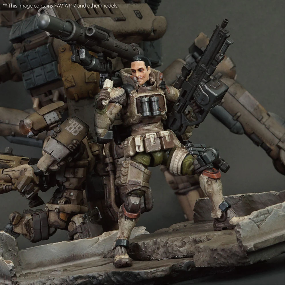 [Pre-order] Acid Rain World - FAV-A117 Steel (Sandstorm Version) 1/18 Scale Action Figure Toys Alliance Limited - Image 12