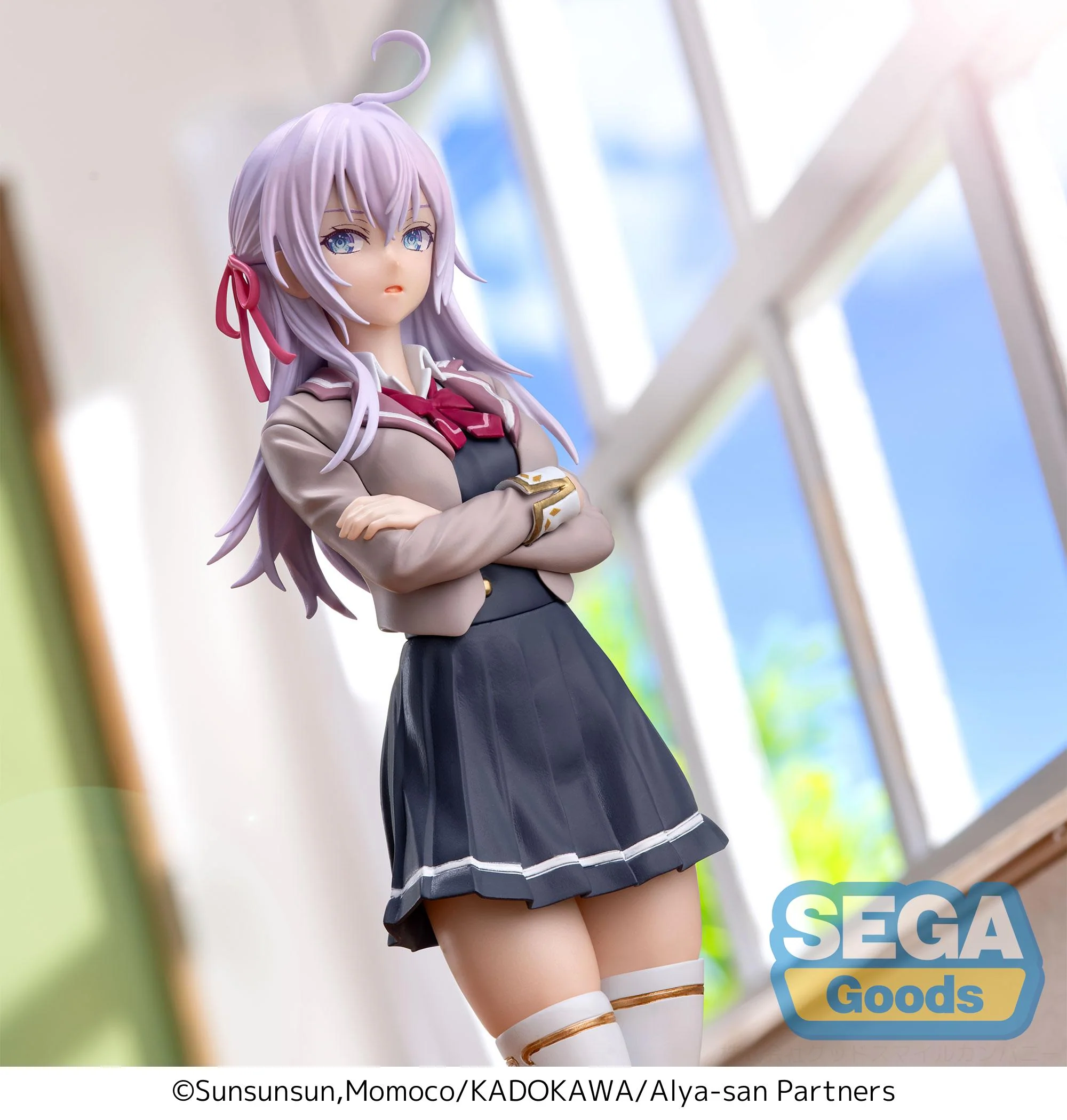 [Pre-order] Alya Sometimes Hides Her Feelings in Russians - Alya (Uniform Ver.) Luminasta Prize Figure SEGA - Image 3