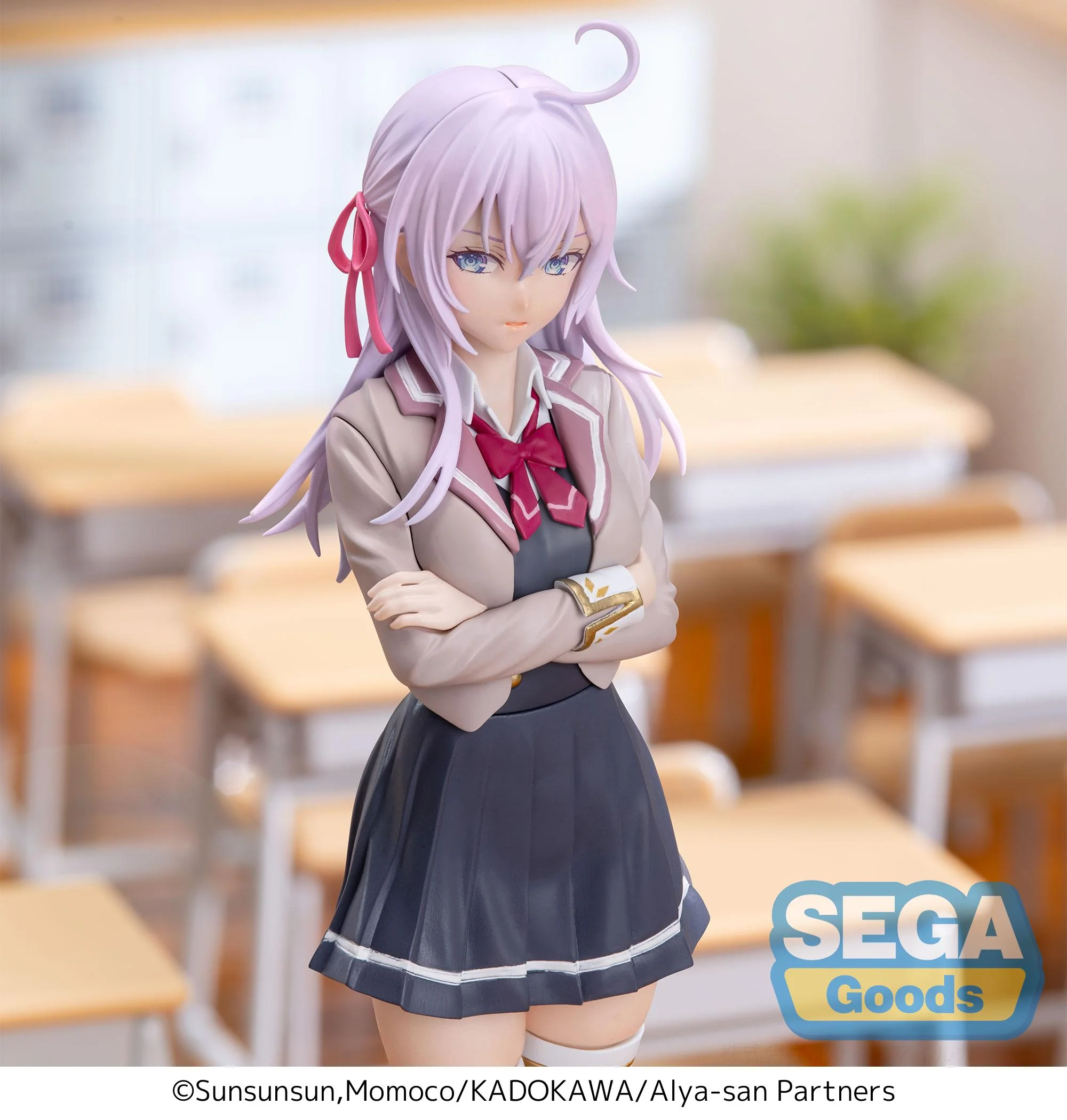 [Pre-order] Alya Sometimes Hides Her Feelings in Russians - Alya (Uniform Ver.) Luminasta Prize Figure SEGA - Image 5