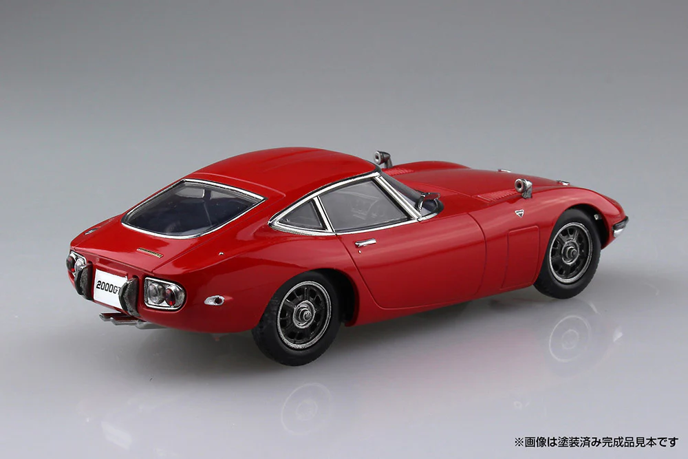 [Pre-order] Aoshima - TOYOTA 2000GT (solar red) 1/32 Scale Plastic Model Kit Aoshima - Image 2
