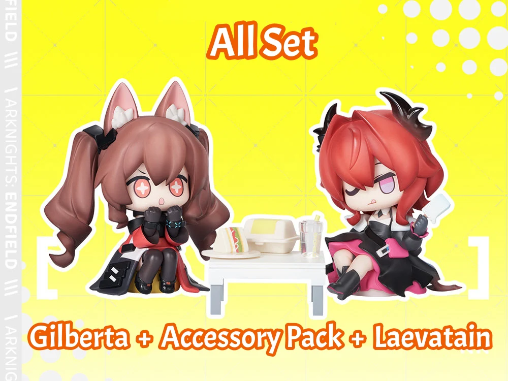 [Pre-order] Arknights: Endfield - Laevatain & Gilberta ChatChat Series Chibi Figure HYPERGRYPH - Image 9