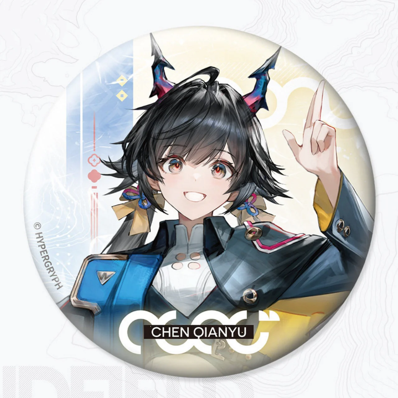 [Pre-order] Arknights: Endfield - LAWSON Collab Series Badge HYPERGRYPH - Image 3