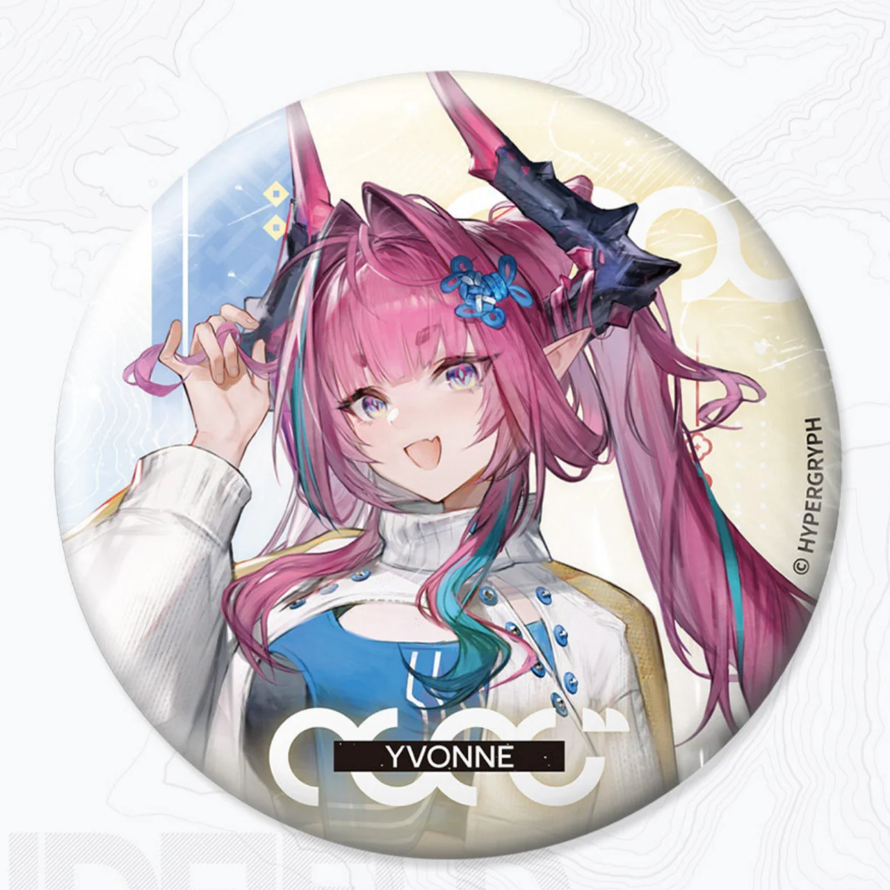 [Pre-order] Arknights: Endfield - LAWSON Collab Series Badge HYPERGRYPH - Image 4
