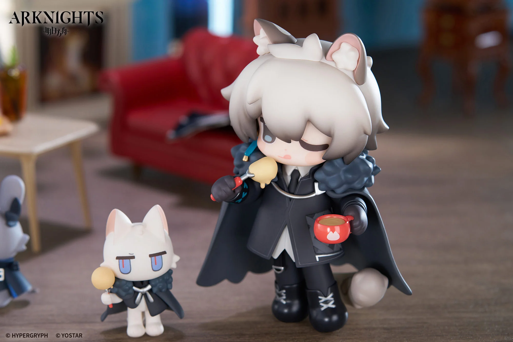 [Pre-order] Arknights - Logos & SilverAsh Dessert Time Series Chibi Figure APEX - Image 3