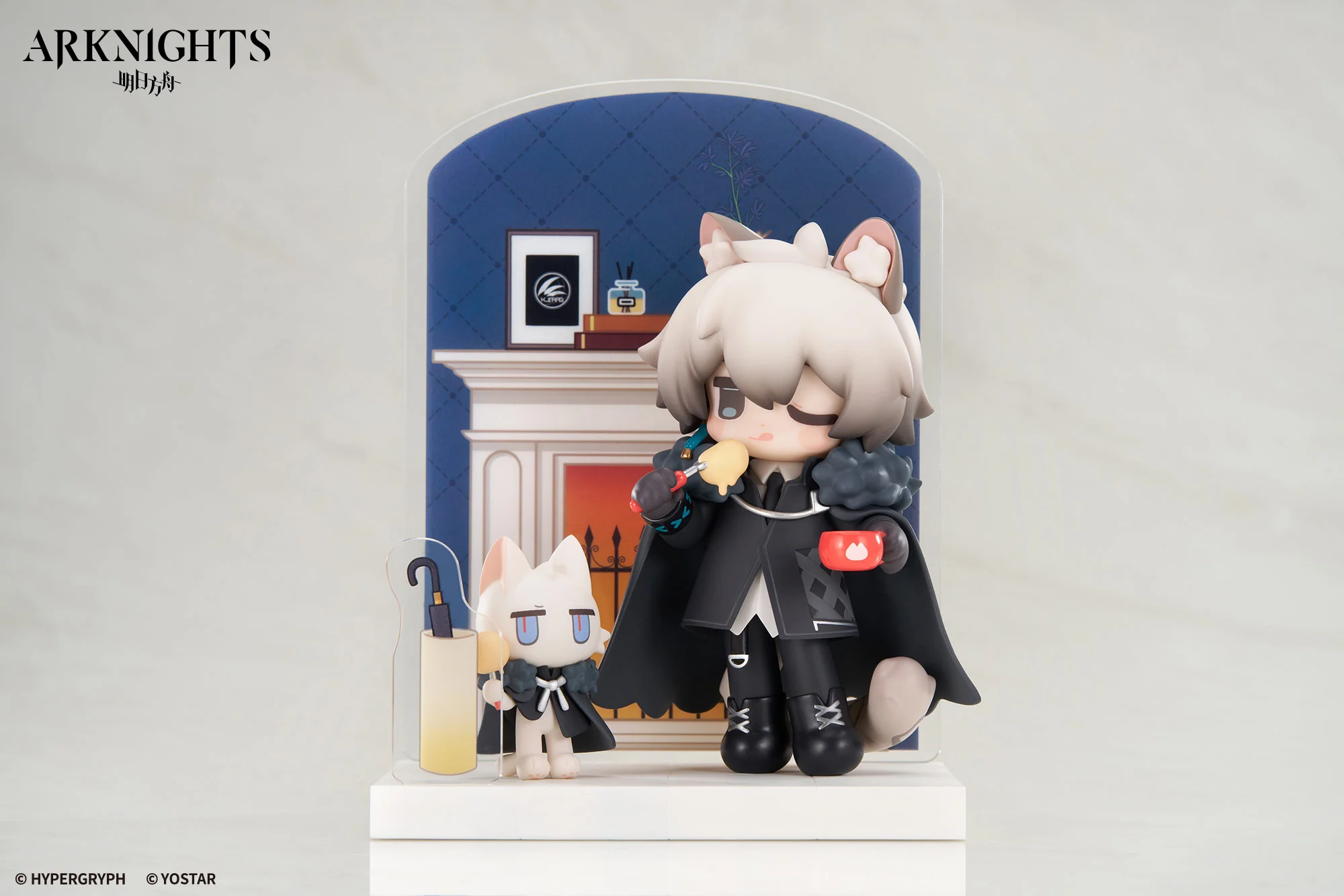 [Pre-order] Arknights - Logos & SilverAsh Dessert Time Series Chibi Figure APEX - Image 9
