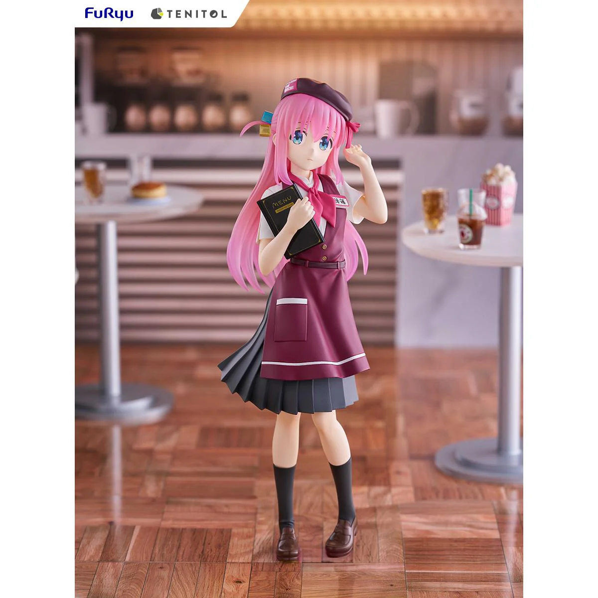[Pre-order] BOCCHI THE ROCK! - Hitori Gotoh (Cafe Clerk-style Ver.) TENITOL Non Scale Figure FuRyu Corporation - Image 3