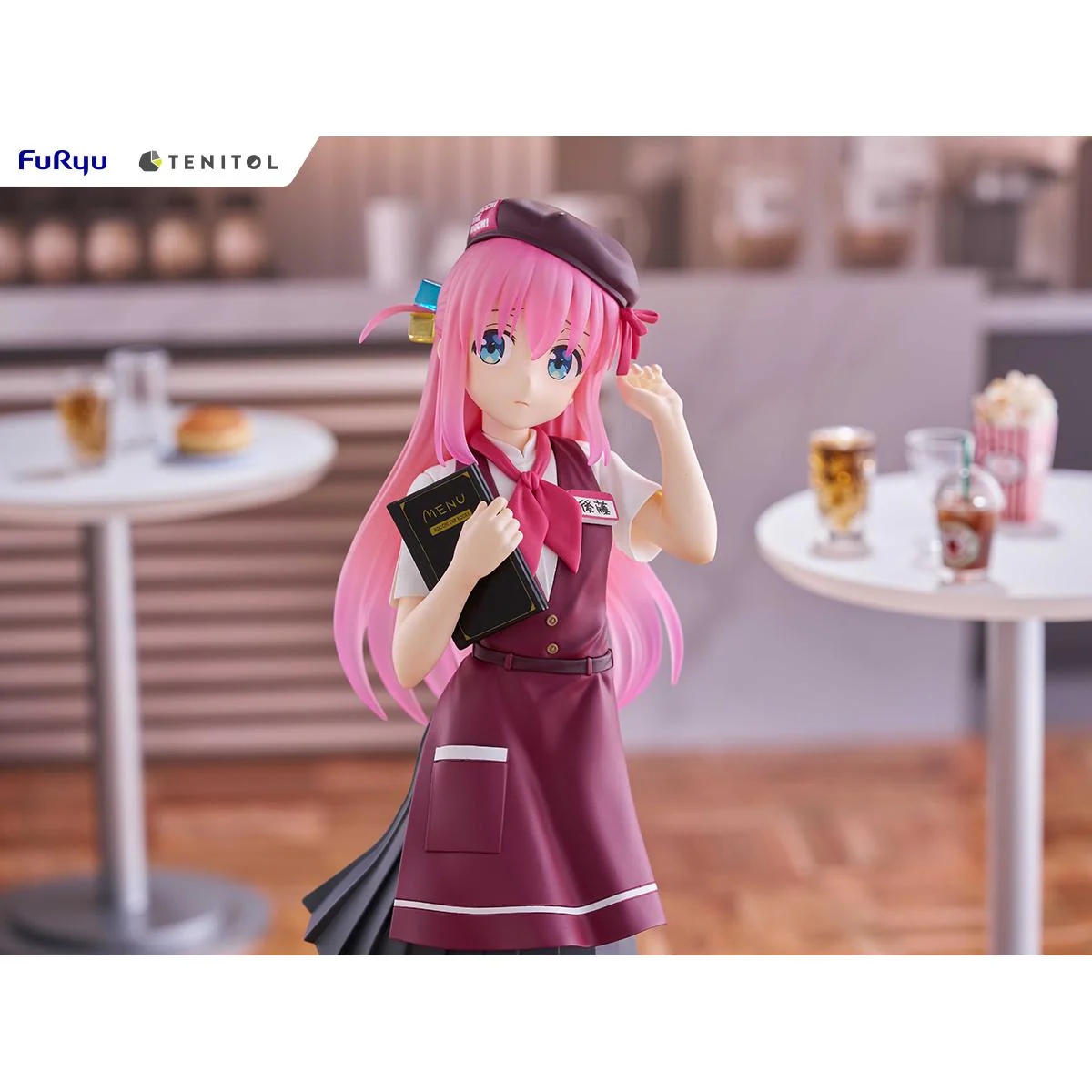 [Pre-order] BOCCHI THE ROCK! - Hitori Gotoh (Cafe Clerk-style Ver.) TENITOL Non Scale Figure FuRyu Corporation - Image 5