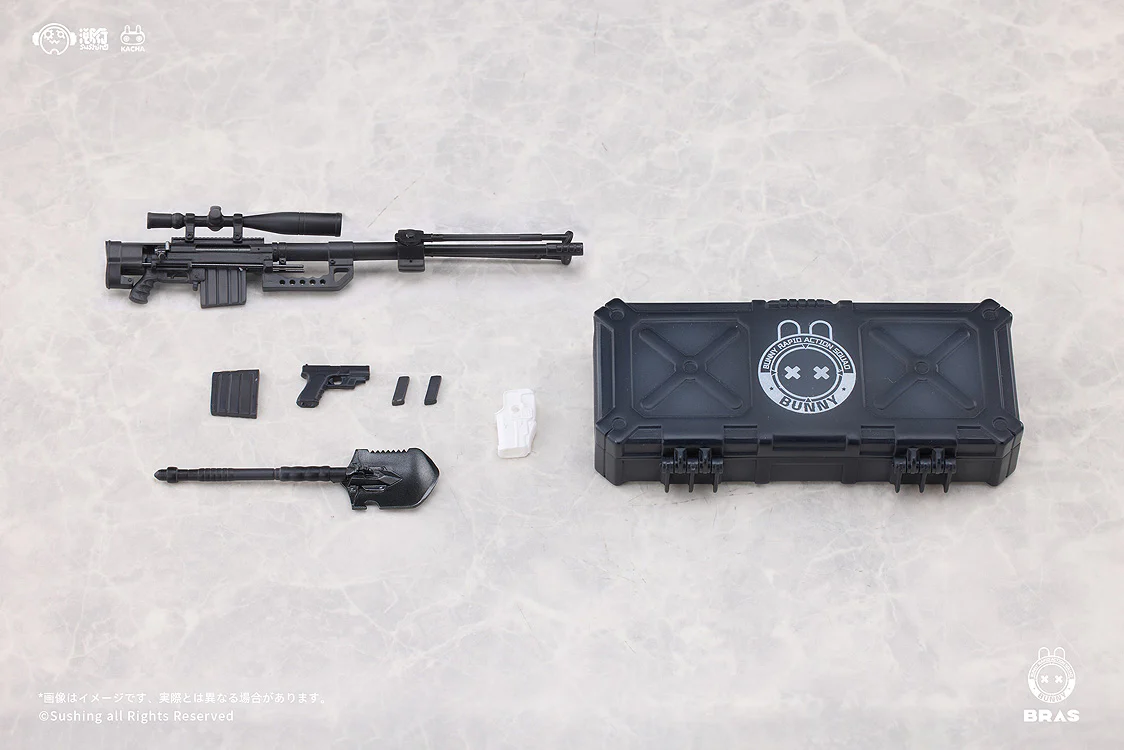 [Pre-order] BUNNY RAPID ACTION SQUAD - Sniper Leoni 1/12 Scale Figure Sushing - Image 10