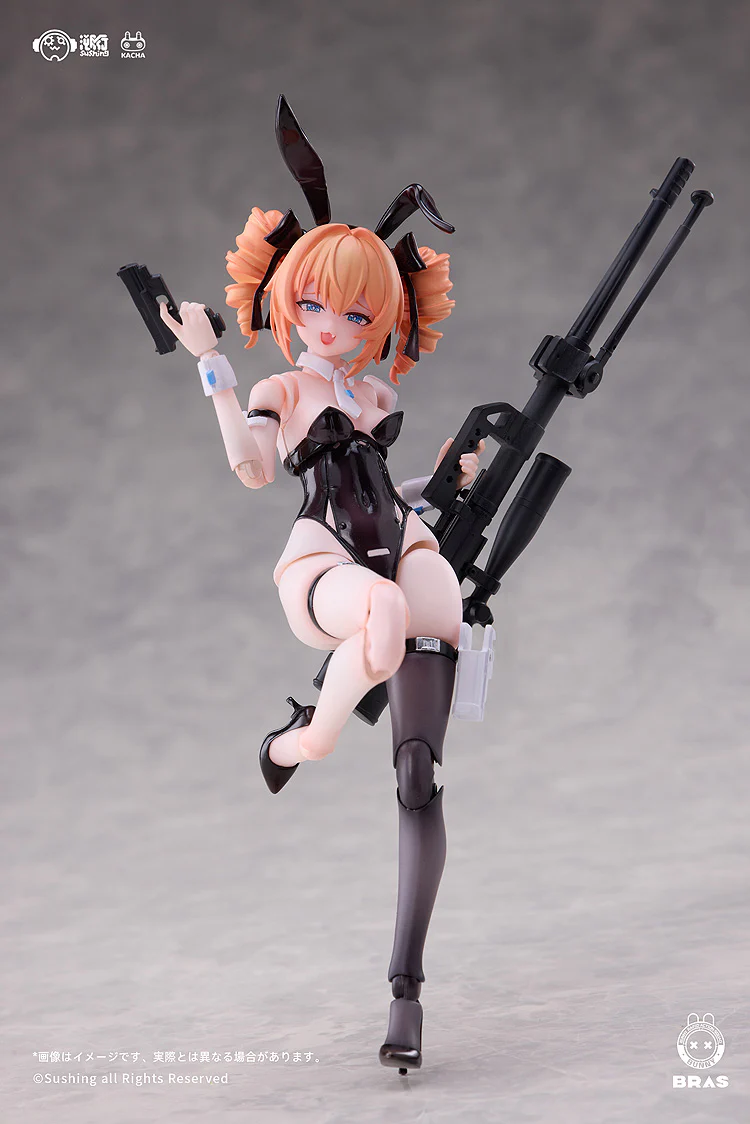 [Pre-order] BUNNY RAPID ACTION SQUAD - Sniper Leoni 1/12 Scale Figure Sushing - Image 4