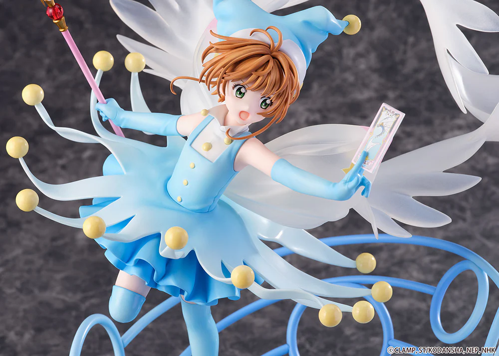 [Pre-order] Cardcaptor Sakura - Sakura Kinomoto(Battle Costumes Water Ver.) 1/7 Scale Figure eStream - Image 16