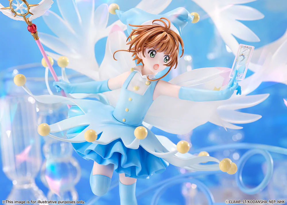 [Pre-order] Cardcaptor Sakura - Sakura Kinomoto(Battle Costumes Water Ver.) 1/7 Scale Figure eStream - Image 3