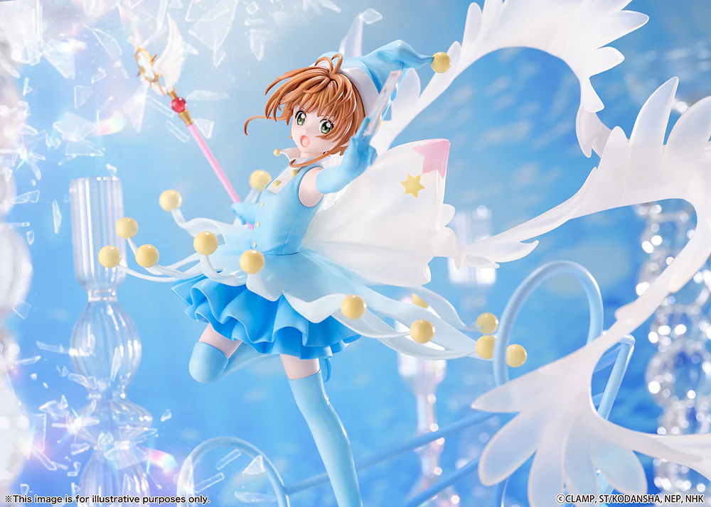 [Pre-order] Cardcaptor Sakura - Sakura Kinomoto(Battle Costumes Water Ver.) 1/7 Scale Figure eStream - Image 6