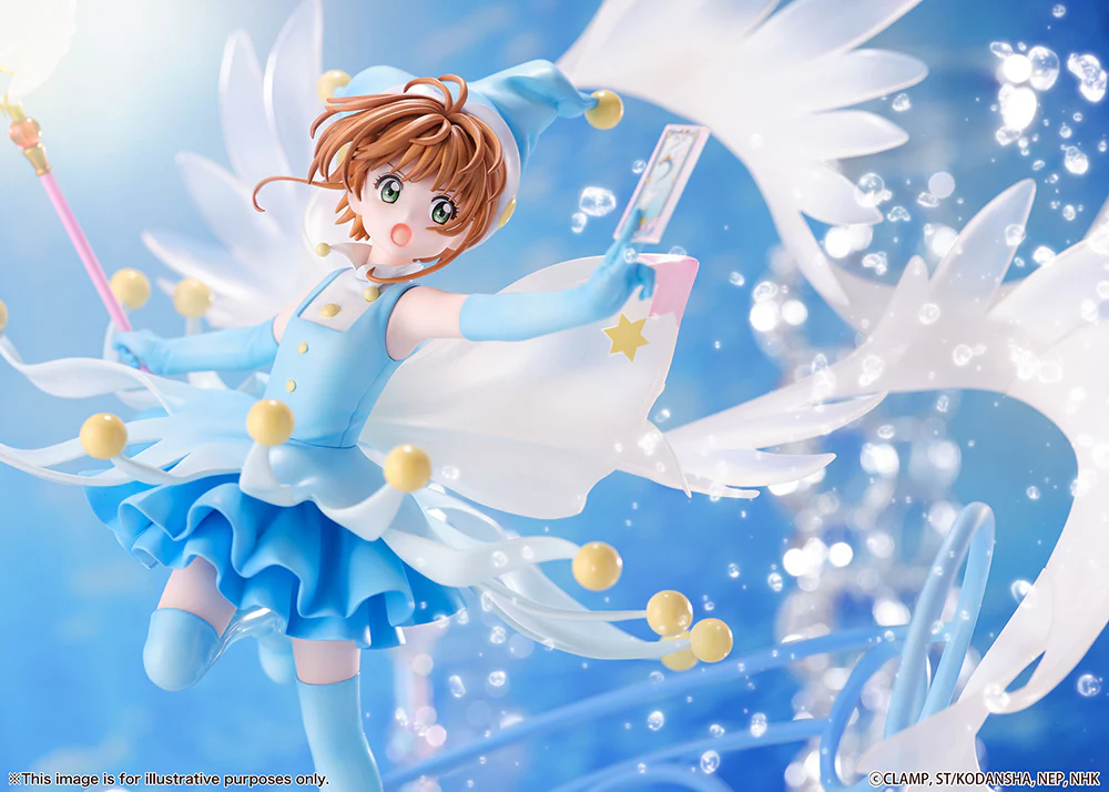 [Pre-order] Cardcaptor Sakura - Sakura Kinomoto(Battle Costumes Water Ver.) 1/7 Scale Figure eStream - Image 7