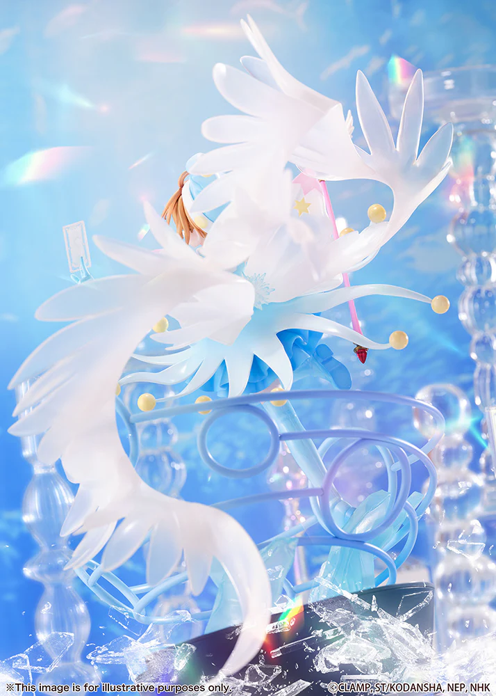 [Pre-order] Cardcaptor Sakura - Sakura Kinomoto(Battle Costumes Water Ver.) 1/7 Scale Figure eStream - Image 8