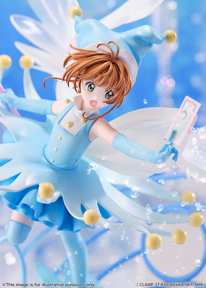 [Pre-order] Cardcaptor Sakura - Sakura Kinomoto(Battle Costumes Water Ver.) 1/7 Scale Figure eStream - Image 9
