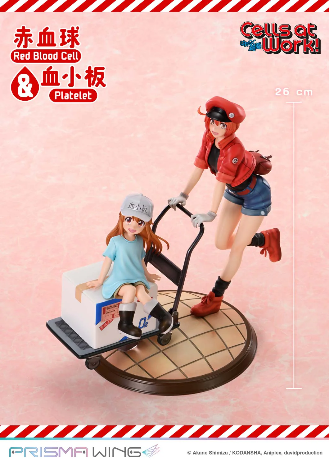 [Pre-order] Cells at work! - Red Blood Cell & Platelet Non Scale Figure Prisma Wing - Image 5