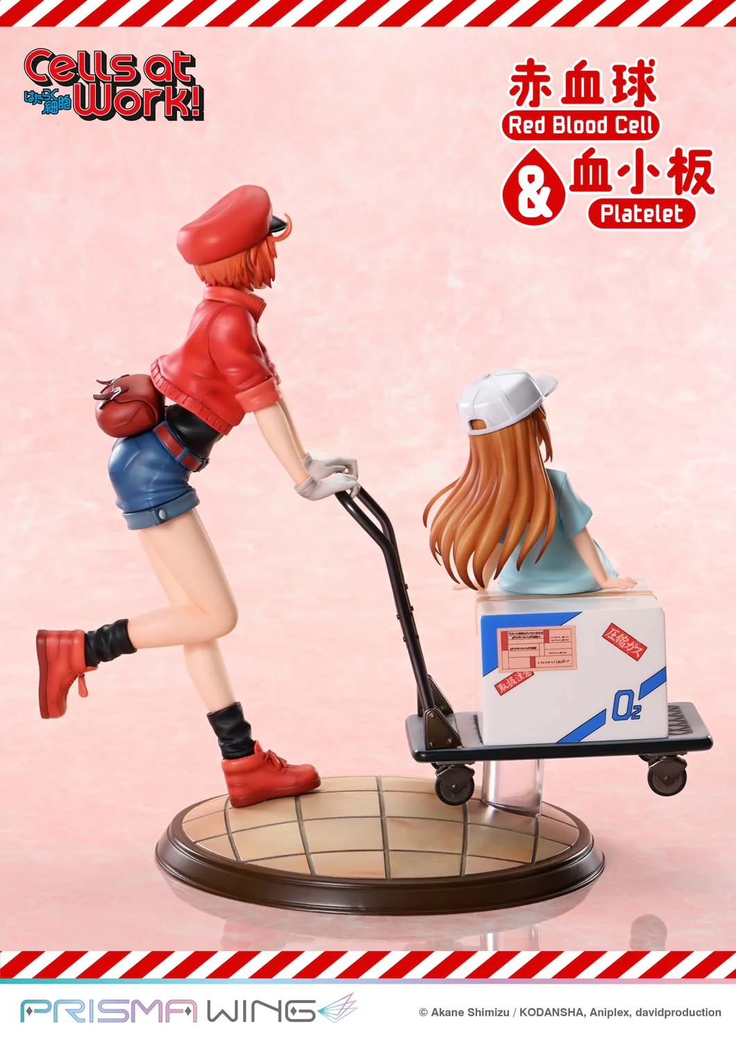 [Pre-order] Cells at work! - Red Blood Cell & Platelet Non Scale Figure Prisma Wing - Image 8