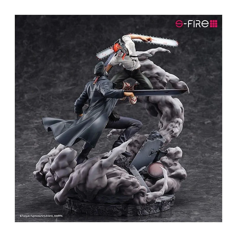 [Pre-order] Chainsaw Man - Chainsaw Man vs. Samurai Sword Non Scale Figure SEGA - Image 10