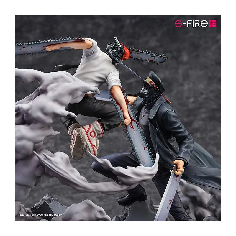 [Pre-order] Chainsaw Man - Chainsaw Man vs. Samurai Sword Non Scale Figure SEGA - Image 11